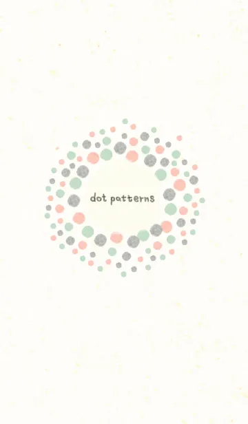 [LINE着せ替え] ドット26-水彩画-の画像1