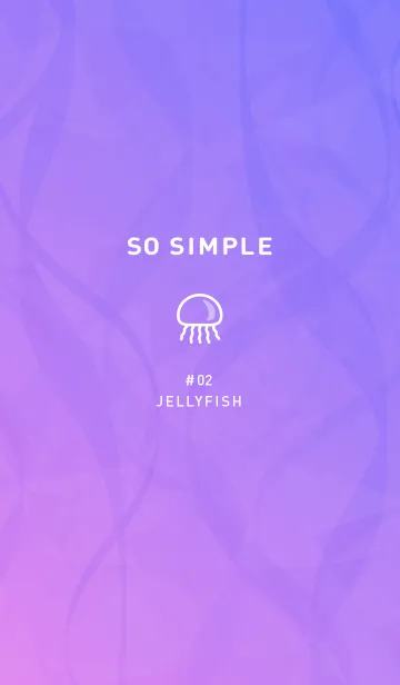 [LINE着せ替え] SO SIMPLE #2 JELLYFISHの画像1