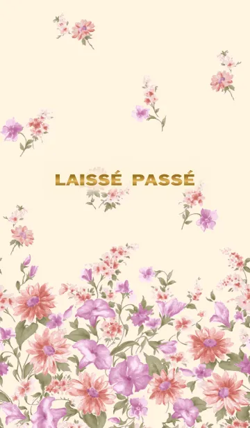 [LINE着せ替え] LAISSE PASSE-Froral Lady-の画像1