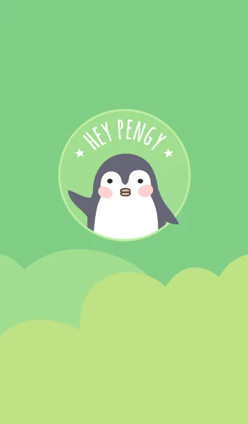 [LINE着せ替え] Hey Pengy！ lovely penguin themeの画像1