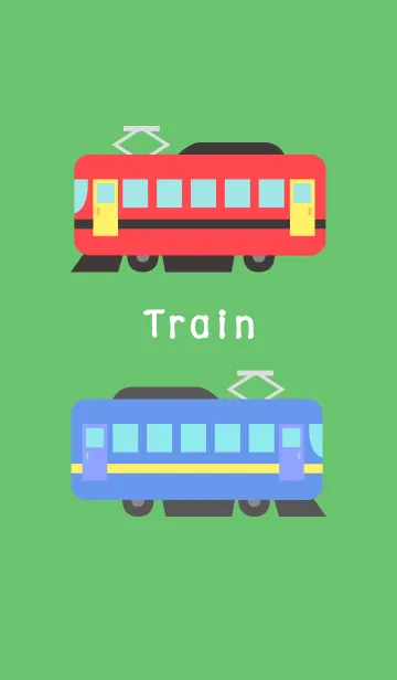 [LINE着せ替え] 電車。列車の画像1