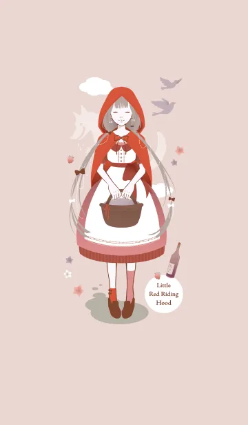 [LINE着せ替え] 着せかえ童話の赤ずきんの画像1