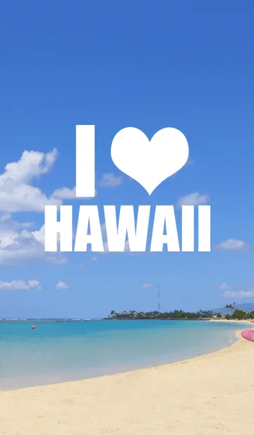[LINE着せ替え] I LOVE HAWAII 2の画像1
