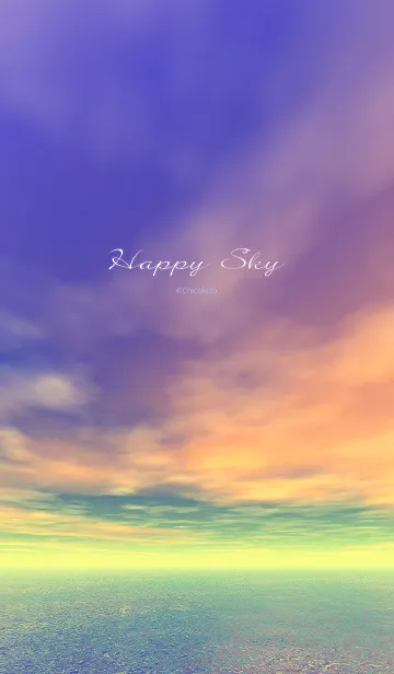 [LINE着せ替え] Happy Skyの画像1