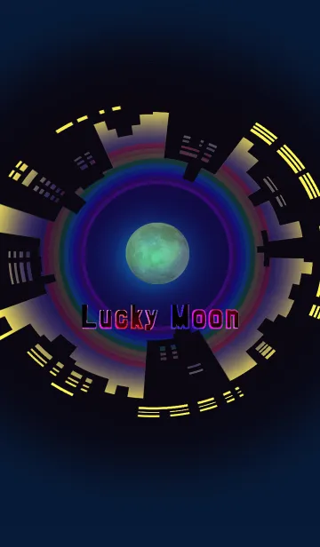 [LINE着せ替え] 幸運の月夜の画像1