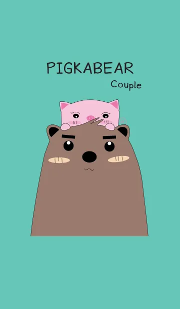 [LINE着せ替え] ピックカべェーカップルの画像1