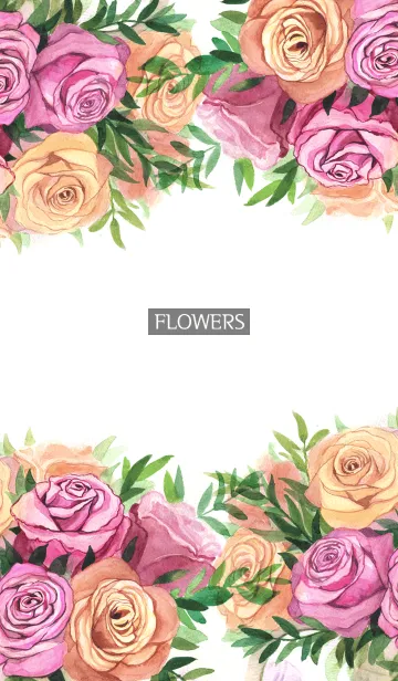 water color flowers_122の着せ替えメイン画像