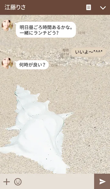 [LINE着せ替え] パラダイス ビーチ-16の画像3