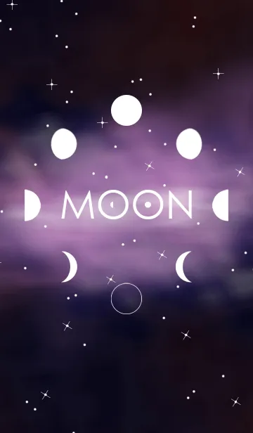 [LINE着せ替え] moon cycleの画像1