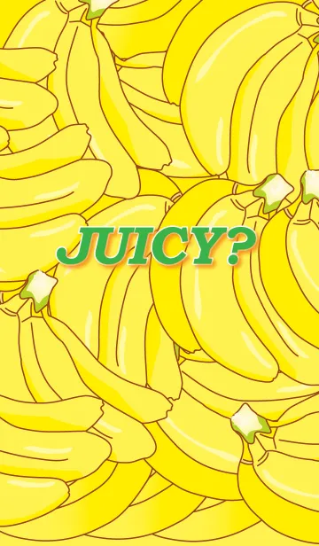 [LINE着せ替え] Juicy バナナの画像1