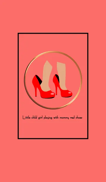 [LINE着せ替え] 女の子デザイン製作所⑦ -赤い靴-の画像1