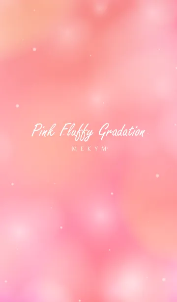 [LINE着せ替え] Pink Fluffy Gradationの画像1