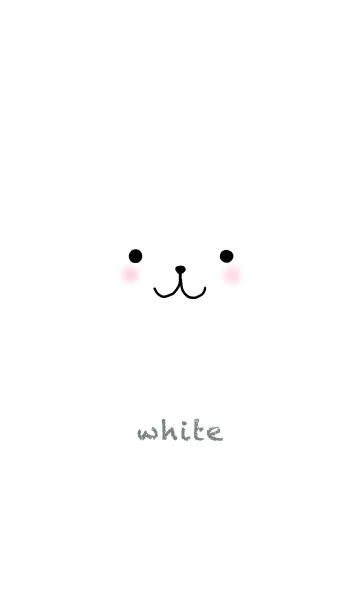 [LINE着せ替え] 真っ白なワンコの画像1