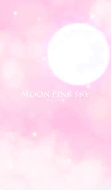[LINE着せ替え] Moon Pink Skyの画像1