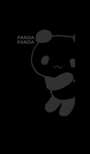 ぱんだぱんだ ブラックの着せ替えメイン画像