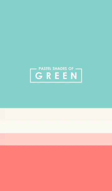 Pastel Shades of Green IIの着せ替えメイン画像