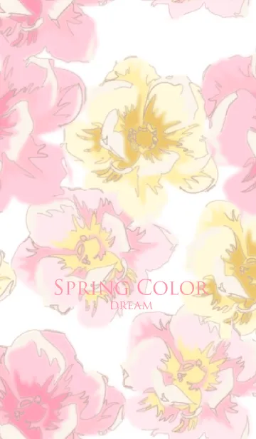 [LINE着せ替え] Spring color dreamの画像1