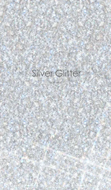 [LINE着せ替え] Silver Glitterの画像1