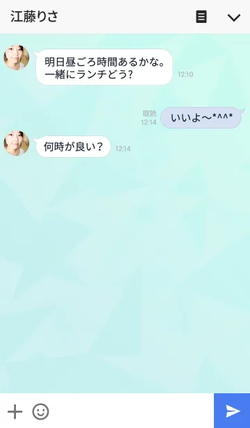 [LINE着せ替え] SO SIMPLE #1 DIAMONDの画像3