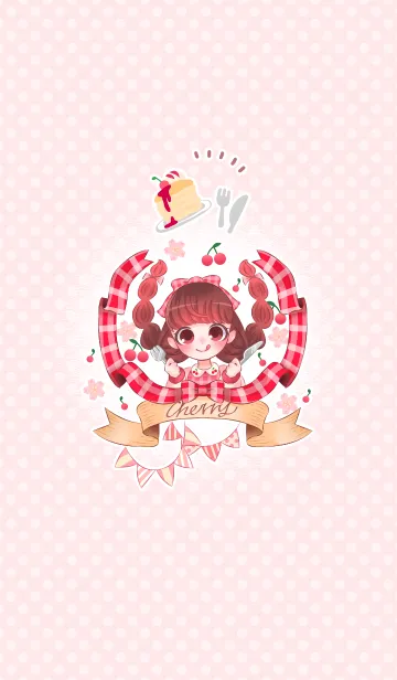 [LINE着せ替え] Cherry＆Blossomの画像1