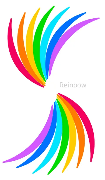 [LINE着せ替え] Rainbow color 2の画像1