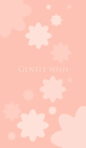 [LINE着せ替え] Gentle wishの画像1