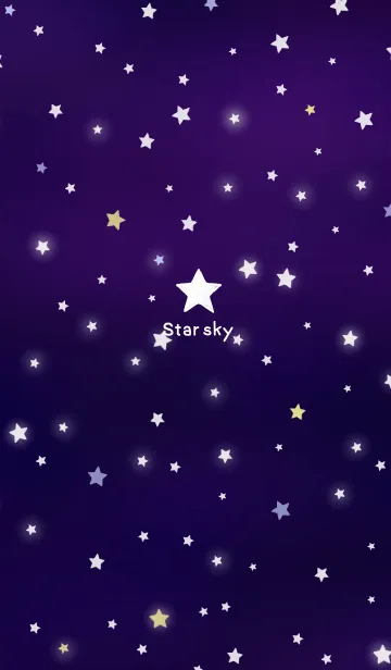[LINE着せ替え] 星の夜の画像1