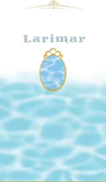 [LINE着せ替え] Larimarの画像1