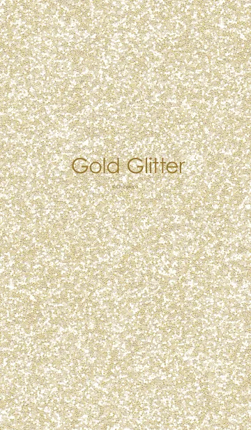 [LINE着せ替え] Gold Glitterの画像1
