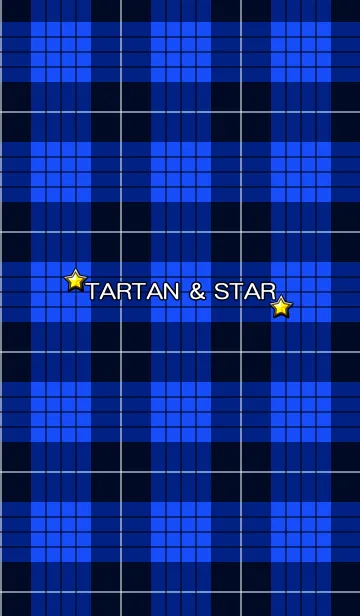 TARTAN＆STAR BLUEの着せ替えメイン画像