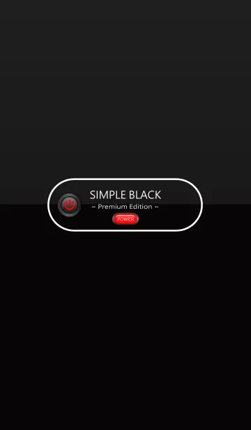 [LINE着せ替え] SIMPLE BLACK ~ Premium Red Edition ~の画像1