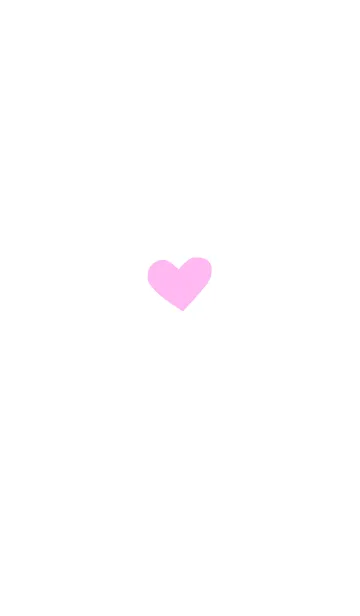 Simple heart -pink-の着せ替えメイン画像