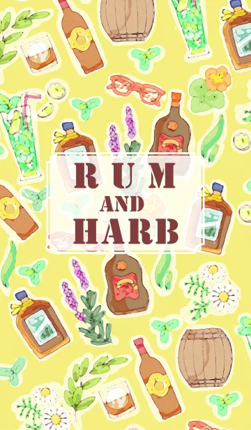 [LINE着せ替え] RUM and HARBの画像1