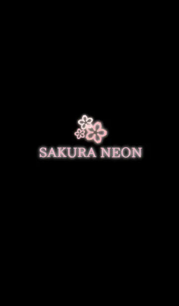 [LINE着せ替え] ＊SAKURA NEON 2＊の画像1