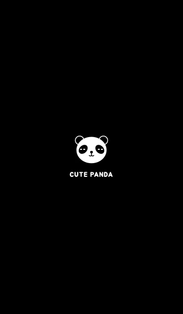 Cute panda bearの着せ替えメイン画像