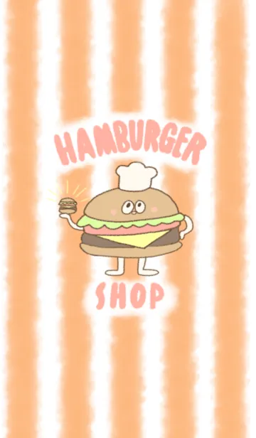 [LINE着せ替え] ハンバーガーショップの画像1