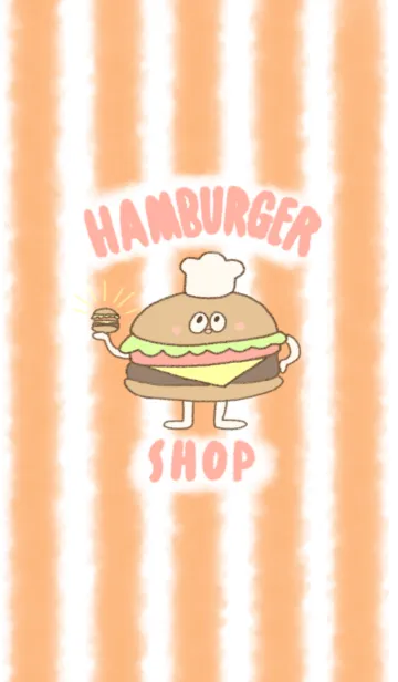 ハンバーガーショップの着せ替えメイン画像