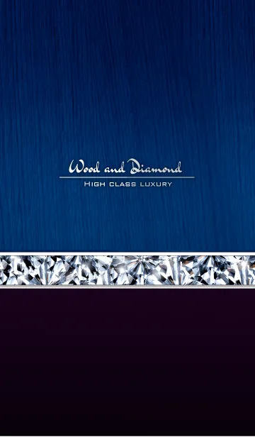 Wood ＆ Diamond HCL * Blueの着せ替えメイン画像