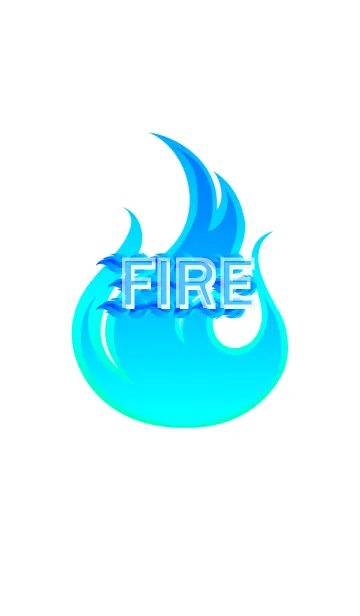 [LINE着せ替え] Blue fire***の画像1