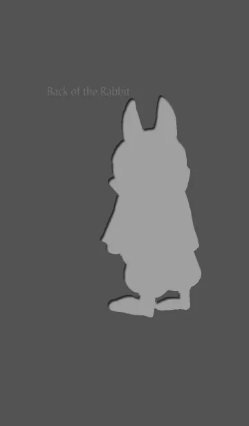 [LINE着せ替え] ウサギのせなかの画像1