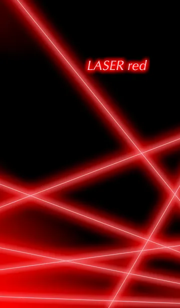 [LINE着せ替え] LASER redの画像1