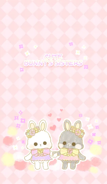 [LINE着せ替え] CUTE♡BUNNY'S SISTERSの画像1