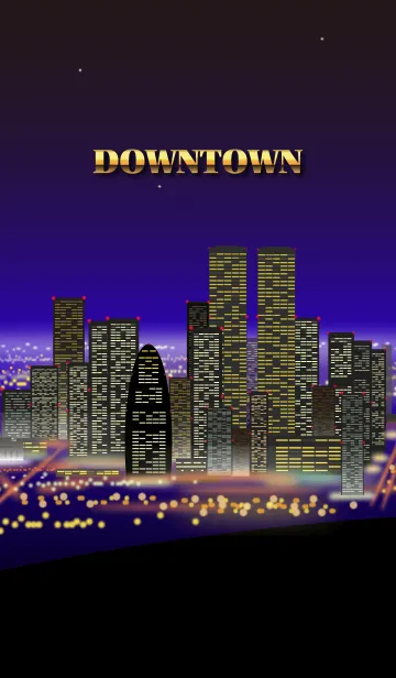 [LINE着せ替え] Downtownの画像1