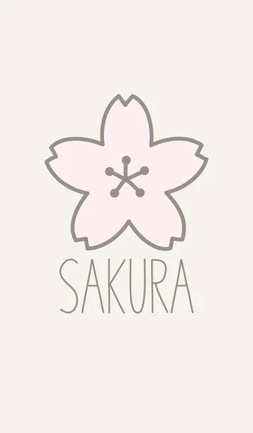 SAKURA【桜】 ivoryの着せ替えメイン画像