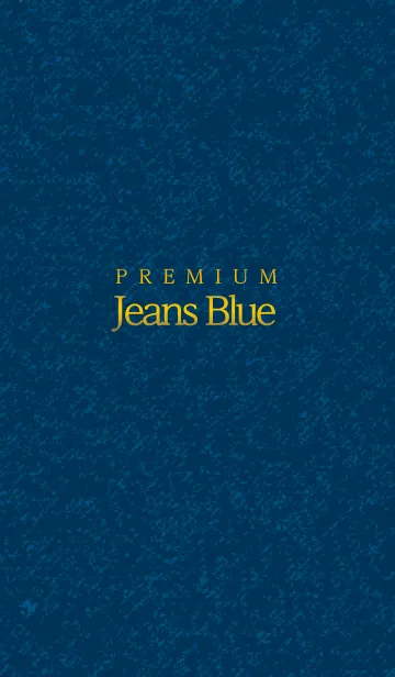 [LINE着せ替え] PREMIUM Jeans Blueの画像1