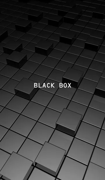 [LINE着せ替え] BLACK BOXの画像1