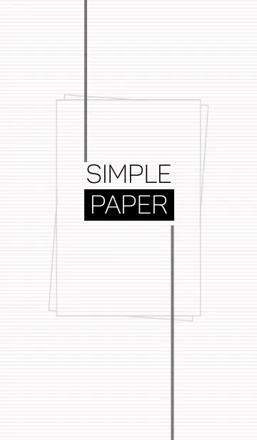 Simple_paperの着せ替えメイン画像