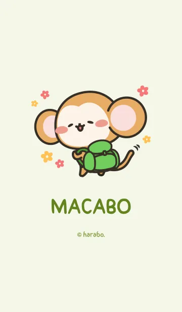 ハラ坊のおさるのマカボのLINE着せ替え