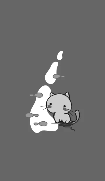 cat staring -5の着せ替えメイン画像