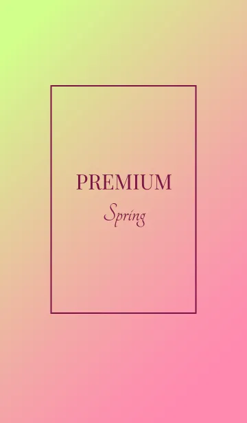 PREMIUM Springの着せ替えメイン画像